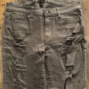 Forever 21 green jean